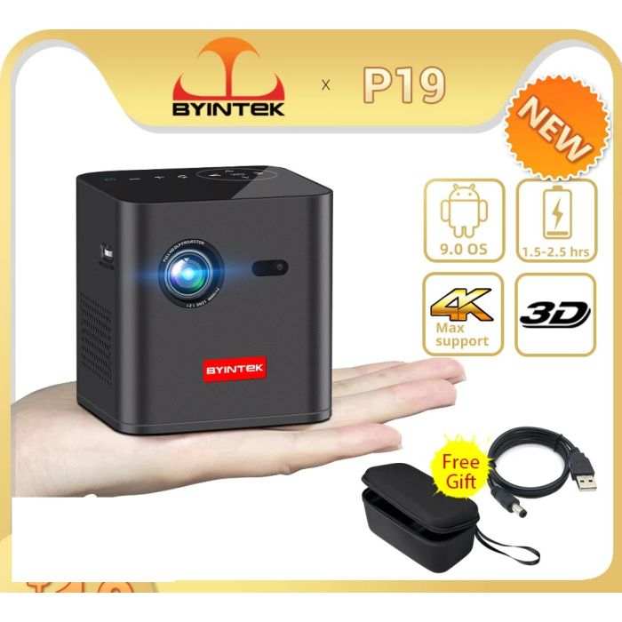 BYINTEK P19 3D 4K Projector Gshopper Coupon Promo Code [DE Warehouse]
