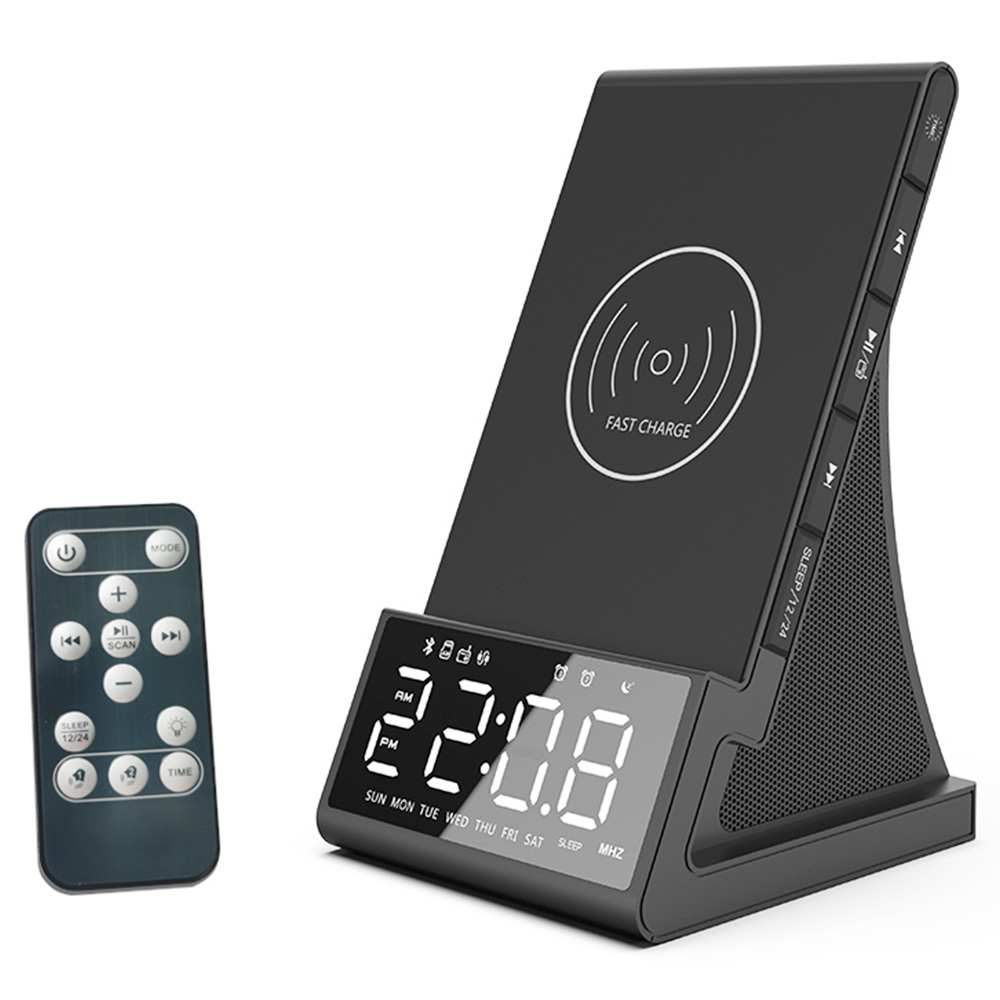 GREEN TIME X7 Wireless Charger Clock Radio, Bluetooth Speaker Geekbuying Coupon Promo Code