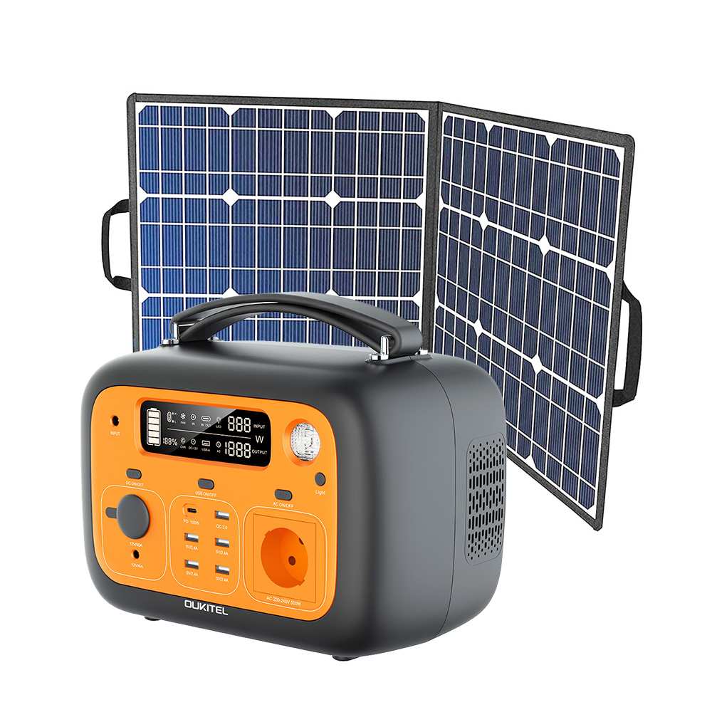 OUKITEL P501 500W 505Wh Power Station + Flashfish SP 100W Solar Panel Geekbuying Coupon Promo Code [EU Warehouse]