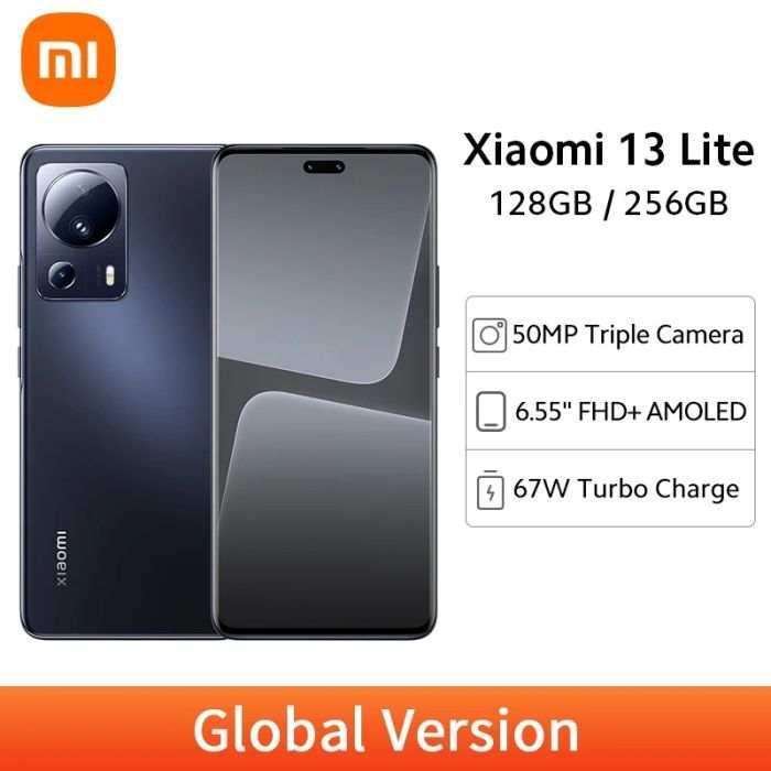 Xiaomi Mi 13 Lite 8+128GB Global Version  Gshopper Coupon Promo Code