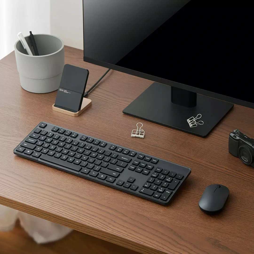 Xiaomi Wireless Keyboard and Mouse Set 2 Black Banggood Coupon Promo Code