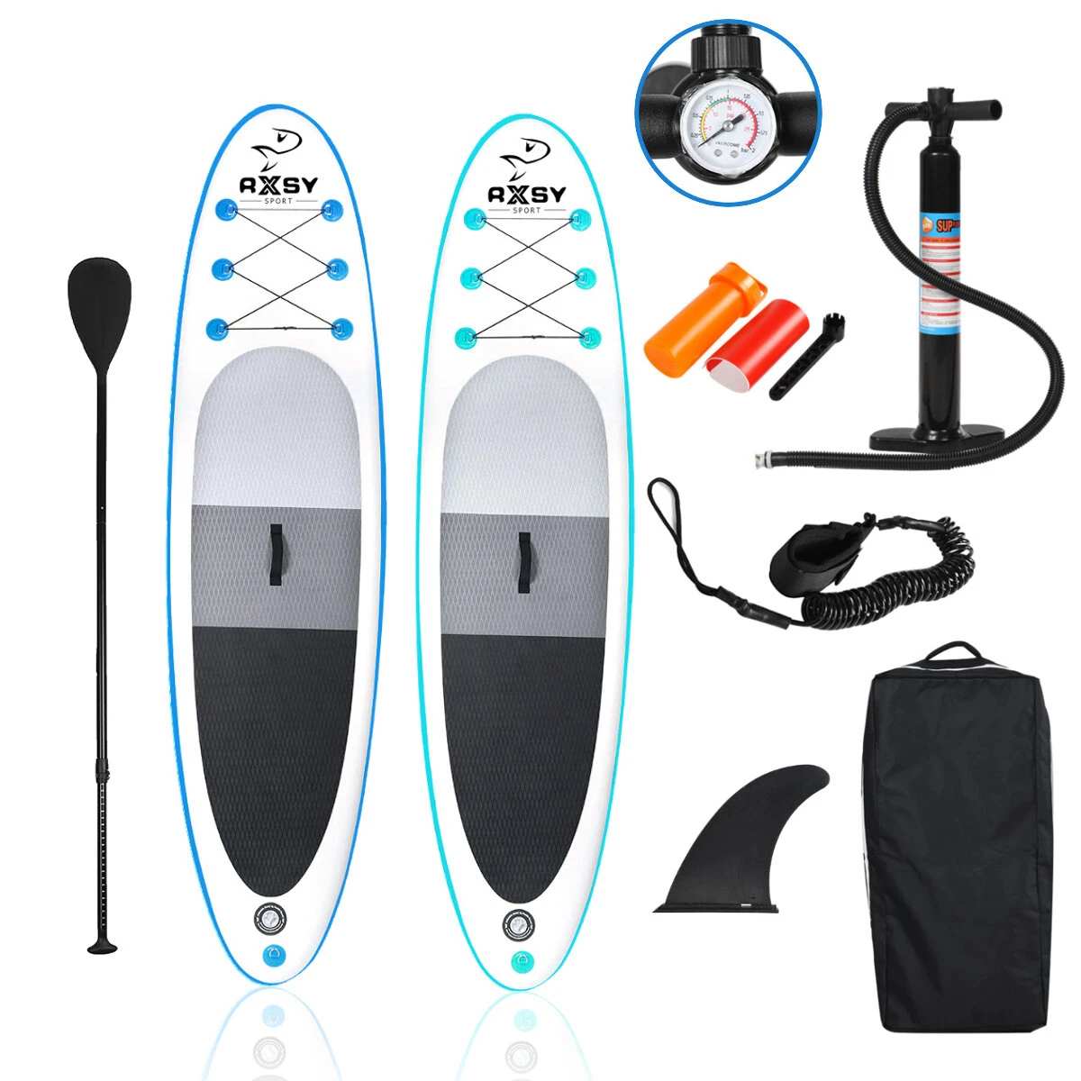 RXSY 10.5 320CM Inflatable Stand Up Surfing SUP Paddle Board Banggood Coupon Promo Code [US Warehouse]