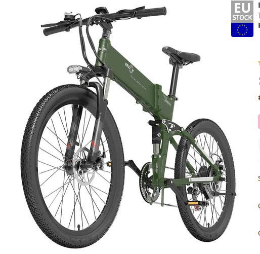 Bezior X500 Pro Folding Electric Bike Geekbuying Coupon Promo Code (Eu warehouse)