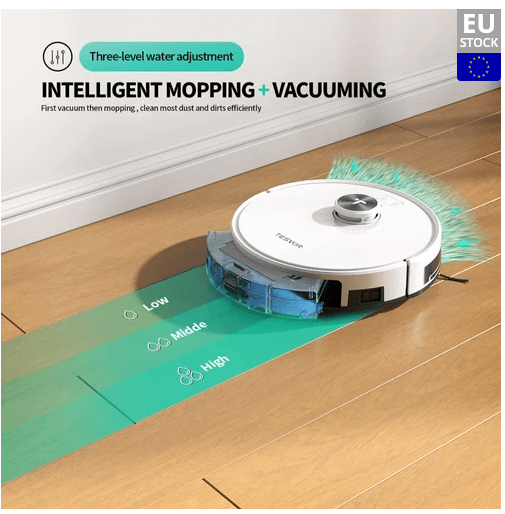 Tesvor S7 Pro Robot Vacuum Cleaner Geekbuying Coupon Promo Code (Eu warehouse)