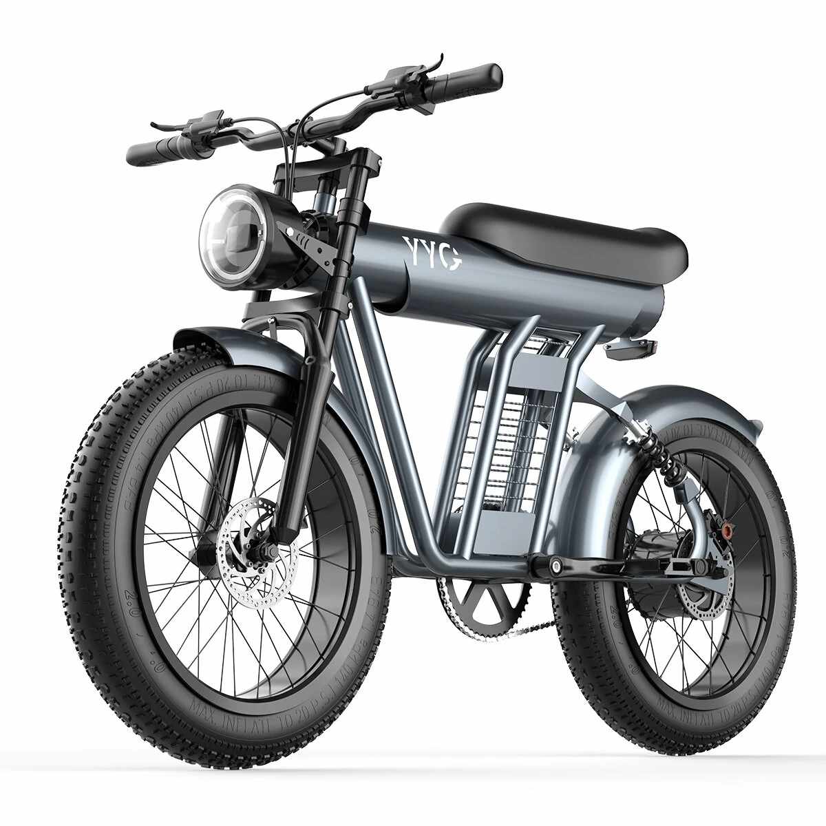 YYG ZM21 48V 20AH 1200W 20*4.0inch Electric Bicycle Banggood Coupon Promo Code (CZ Warehouse)